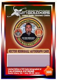 0300F - Hector Rodriguez Autograph Card 