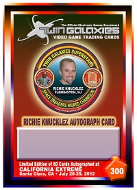 0300H - Richie Knucklez Autograph Card