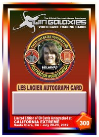 0300I - Les Lagier Autograph Card