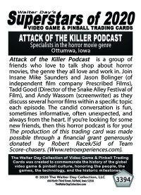 3394 - Attack of the Killer Podcast - Mike Saunders, Jason Bolinger, Tadd Good and Andy Wassom