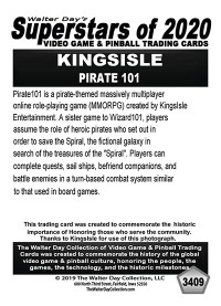 3409 - KINGSISLE - Pirate 101 - Skull Island