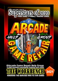 3421 - Arcade Game Repair Help Group - Gil Velez