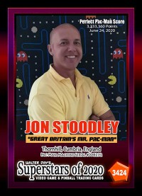 3424 - Jon Stoodley - Perfect Pac-Man game