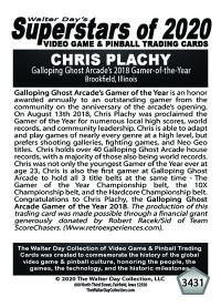 3431 - Chris Plachy - Galloping Ghost Arcade's 2018 Gamer of the year