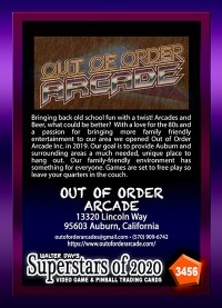 3456 - Out of Order Arcade