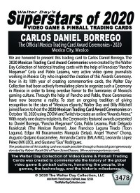 3479 - Carlos Daniel Borrego - Pac-Man world champion - ERROR CARD