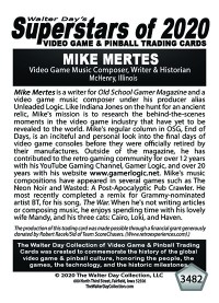 3482 - Mike Mertes - Writer for Old School Gamer Magazine