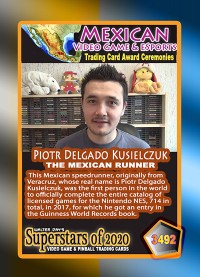 3492 - Piotr Delgado Kusielczuk - The Mexican Runner