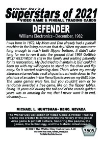 3605 - Defender - Michael L. Huntsman