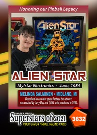3632 - Alien Star - Melinda Salminen