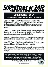 0367 - Today in Twin Galaxies History - June 27