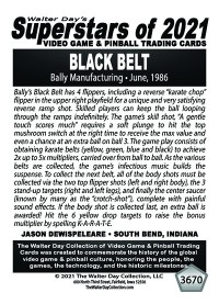 3670 -Black Belt - Jason Dewispeleare