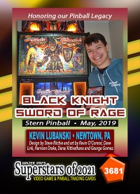 3681 - Black Knight Sword of Rage - Kevin Lubanski