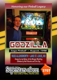 3707 - Godzilla - Russ Allensworth