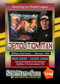 3744 - Demolition Man - Brian Gossen