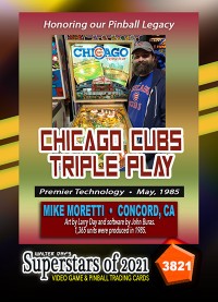 3821 - Chicago Cubs Triple Play - Mike Moretti