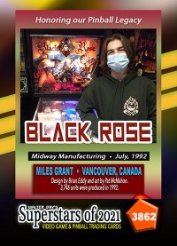 3862 - Black Rose - Miles Grant