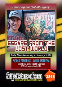 3865 - Escape from the Lost World - Patricio Fernandez