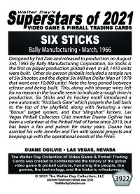 3922 - Six Sticks - Duane Ogilvie