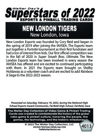 4013 - New London Tigers - National Esports Award Ceremonies