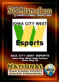 4014 - Iowa City West High School - National Esports Award Ceremonies