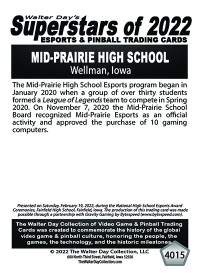 4015 - Mid-Prairie High School - National Esports Award Ceremonies