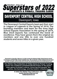 4018 - Davenport Central - National Esports Award Ceremonies