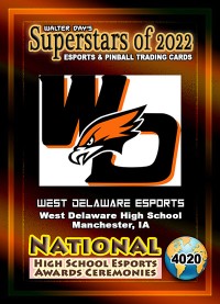 4020 - West Delaware High School - National Esports Award Ceremonies