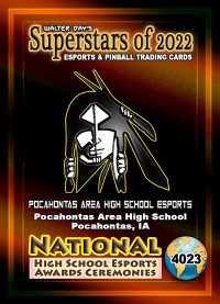 4023 - Pocahontas Area High School - National Esports Award Ceremonies