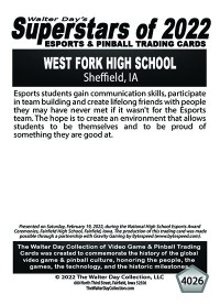 4026 - West Fork High School - National Esports Award Ceremonies