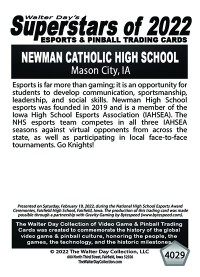 4029 - Newman Catholic High School - National Esports Award Ceremonies