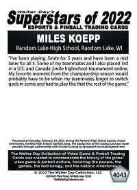 4043 - Miles Koepp - National Esports Award Ceremonies
