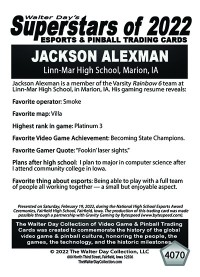 4070 - Jackson Alexman - National Esports Award Ceremonies