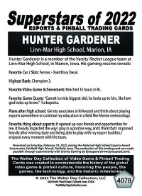 4078 - Hunter Gardener - National Esports Award Ceremonies
