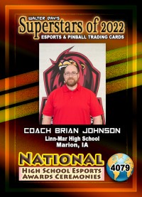 4079 - Coach Brian Johnson - National Esports Award Ceremonies