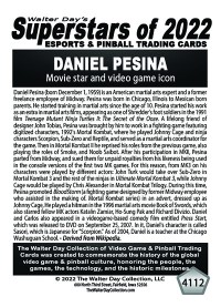 4112 - Daniel Pesina - Movie Star and Video Game Icon