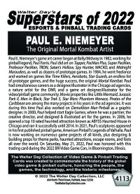 4113 - Paul E. Niemeyer - The Original Mortal Kombat Artist