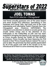 4119 - Joel Tomas - Rare PCB Collector - Prince Arcades
