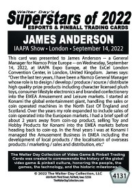 4131 - James Anderson - Bandai Namco London - IAAPA Europe Expo