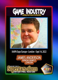4131 - James Anderson - Bandai Namco London - IAAPA Europe Expo