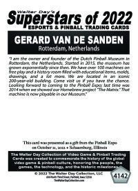 4142 - Gerard van de Sanden - Pinball Expo '22