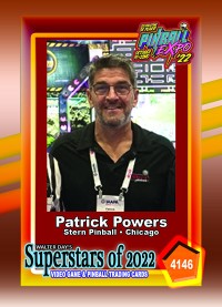 4146 - Patrick Powers - Stern Pinball - Pinball Expo '22