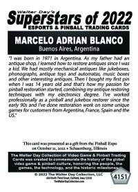 4151 - Marcelo Adrian Blanco - Pinball Expo '22