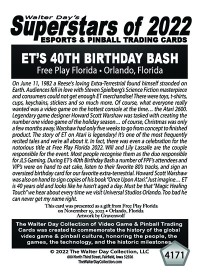 4171 - ET's 40th Birthday Bash - Free Play Florida '22