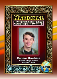 4218 - Connor Hawkins - Fairfield High School - NATIONAL ESPORTS AWARDS CEREMONIES