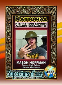 4233 - Mason Hoffman - Canute High School - NATIONAL ESPORTS AWARDS CEREMONIES