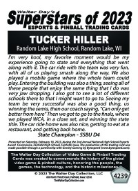 4239 - Tucker Hiller - Random Lake High School - NATIONAL ESPORTS AWARDS CEREMONIES