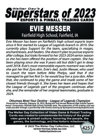 4251 - Evie Messer - Fairfield High School - NATIONAL ESPORTS AWARDS CEREMONIES