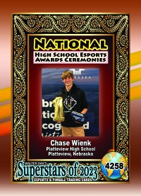 4258 - Chase Wienk - Platteview High School - NATIONAL ESPORTS AWARDS CEREMONIES