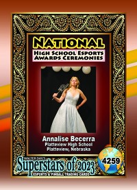 4259 - Analise Becerra - Platteview High School - NATIONAL ESPORTS AWARDS CEREMONIES
